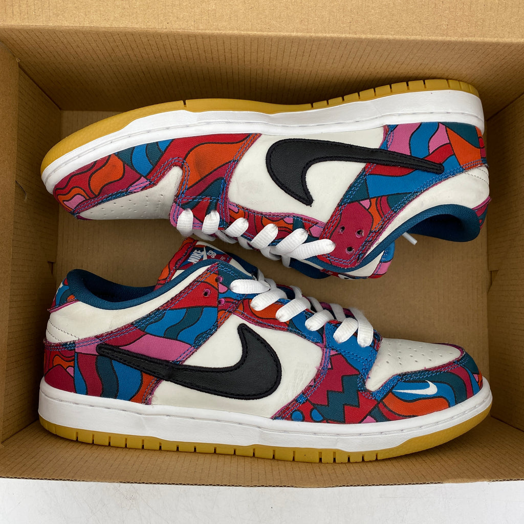 Nike SB Dunk Low "Parra Abstract Art" 2021 Used Size 8.5