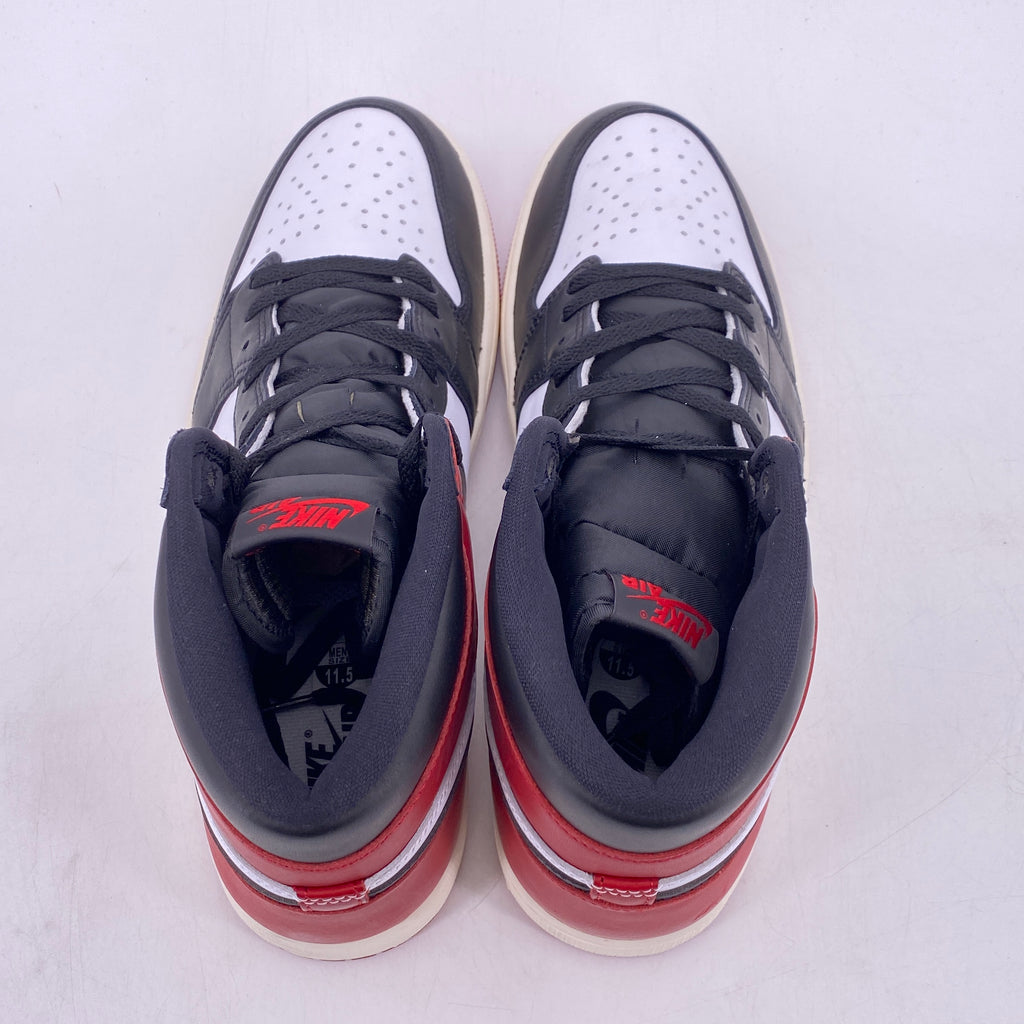 Air Jordan 1 Retro High "Black Toe Reimagined" 2025 Used Size 11.5
