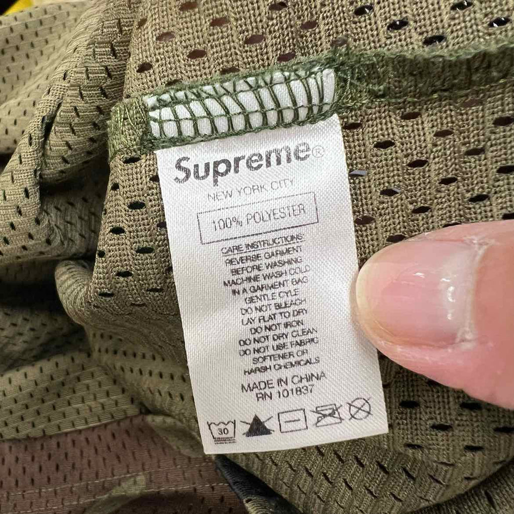 Supreme Jersey "RHINESTONE" Camo Used Size M