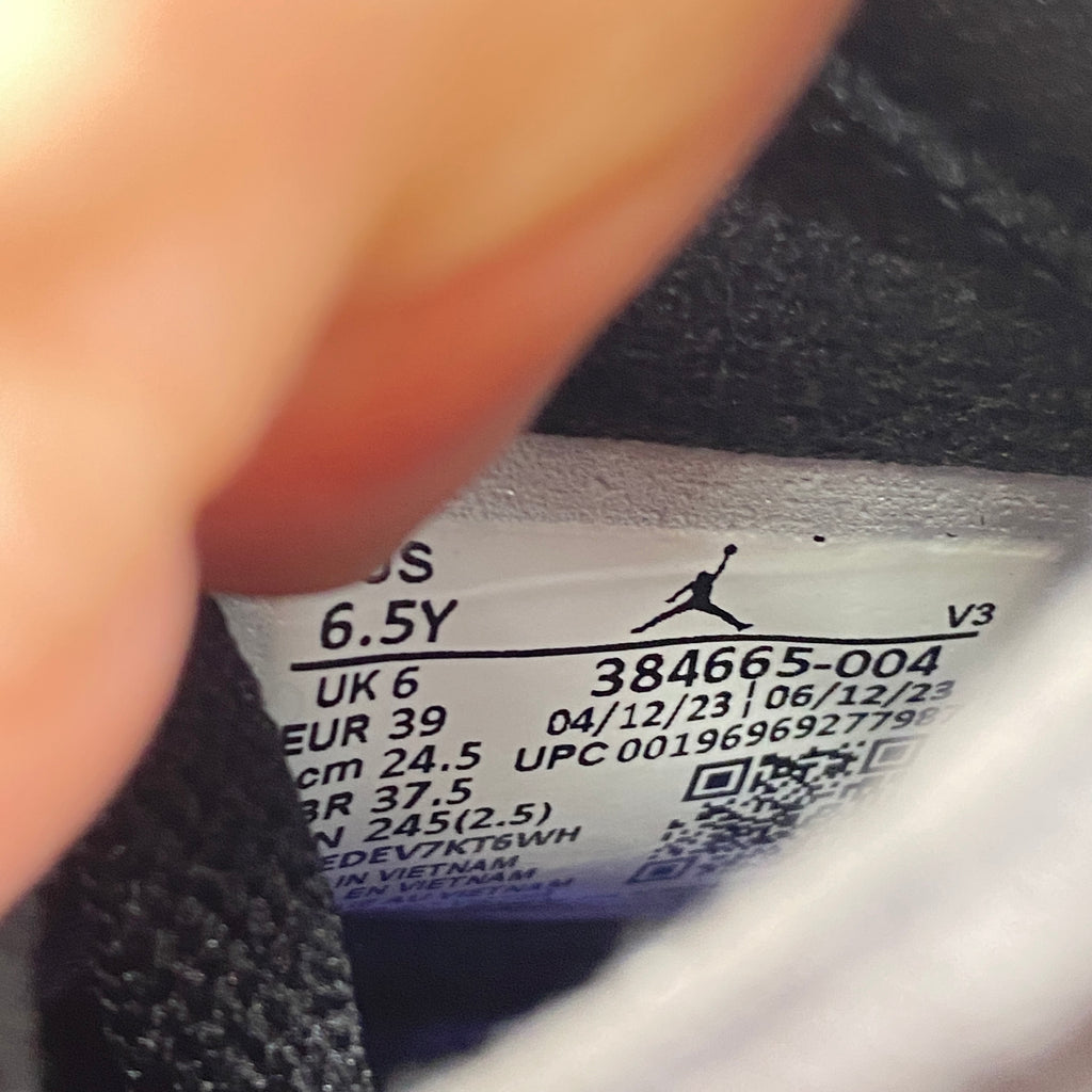 Air Jordan (GS) 6 Retro "Aqua" 2023 New Size 6.5Y