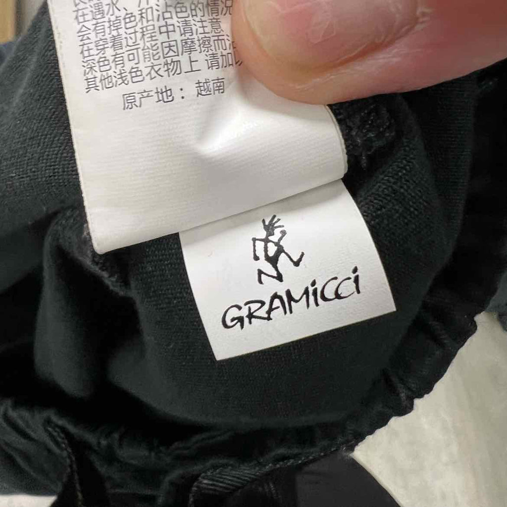 Gramicci Pant "TWILL" Black Used Size M