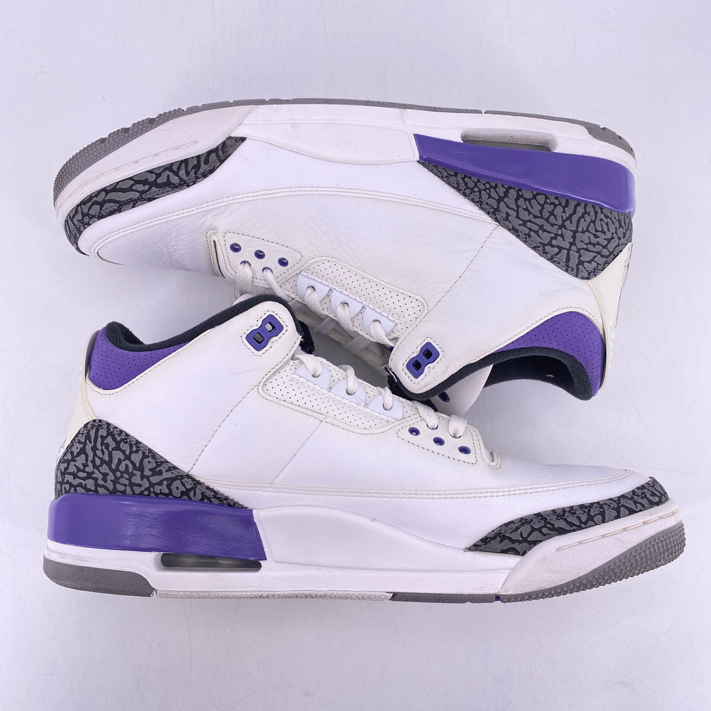Air Jordan 3 Retro "DARK IRIS" 2023 Used Size 13