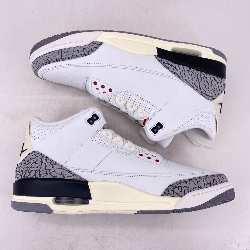 Air Jordan 3 Retro "White Cement" 2023 New Size 14