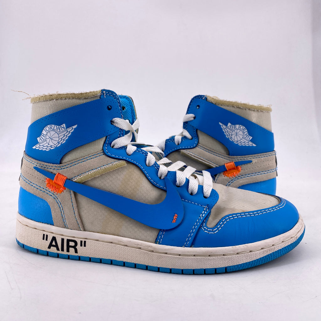 Air Jordan 1 Retro High OG "Off White Unc" 2018 Used Size 7