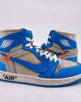 Air Jordan 1 Retro High OG "Off White Unc" 2018 Used Size 7