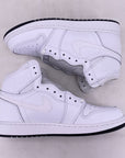 Air Jordan (GS) 1 Retro High OG "Perforated White" 2017 New Size 5Y