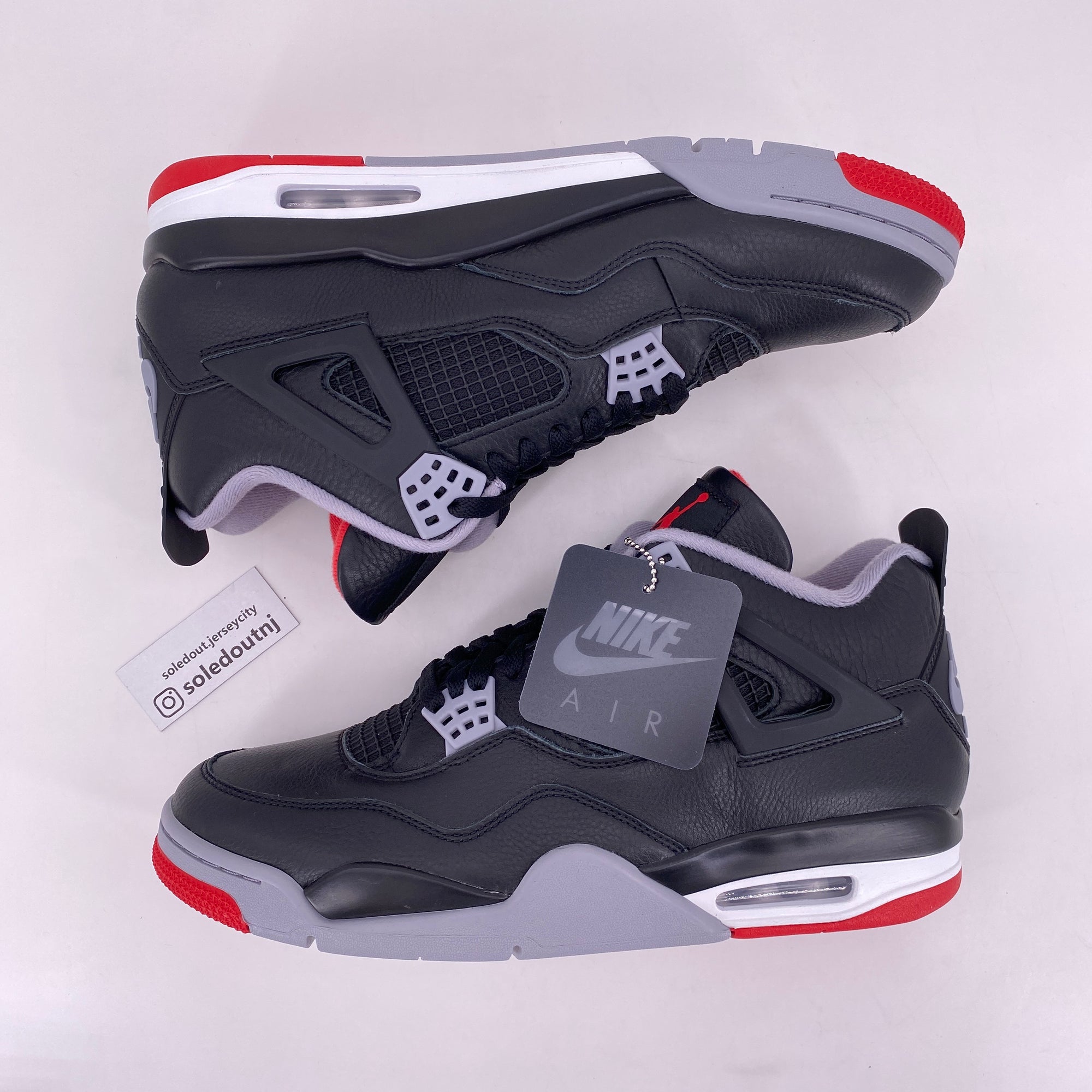 Air Jordan 4 Retro &quot;Bred Reimagined&quot; 2024 New Size 12