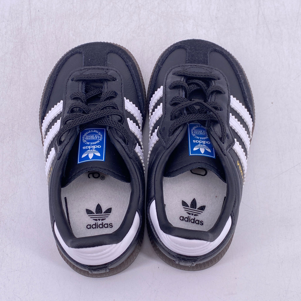 Adidas (TD) Samba "Black Gum"  New Size 6K