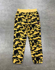 Bape Sweatpants "1ST CAMO APE HEAD" Yellow New Size 2XL