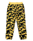 Bape Sweatpants "1ST CAMO APE HEAD" Yellow New Size 2XL