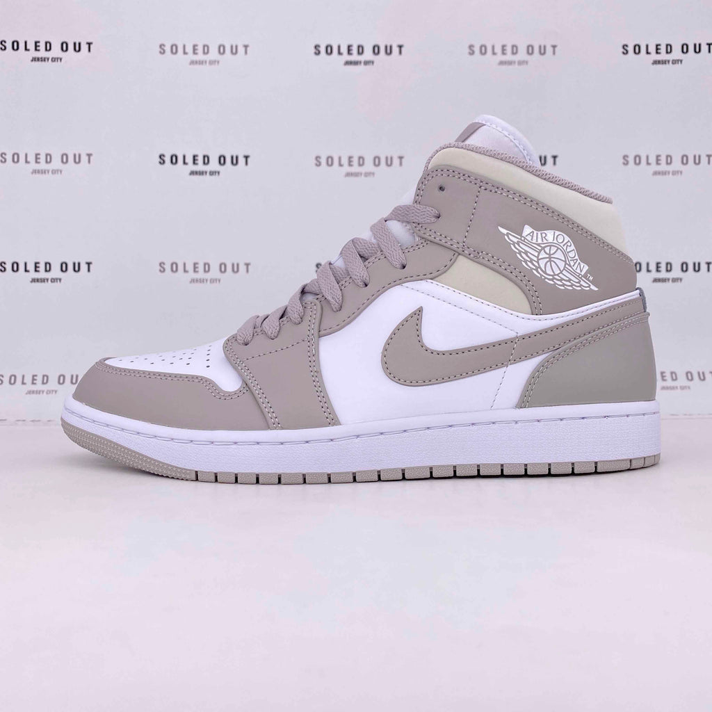 Air Jordan 1 Mid "Linen" 2021 New Size 10