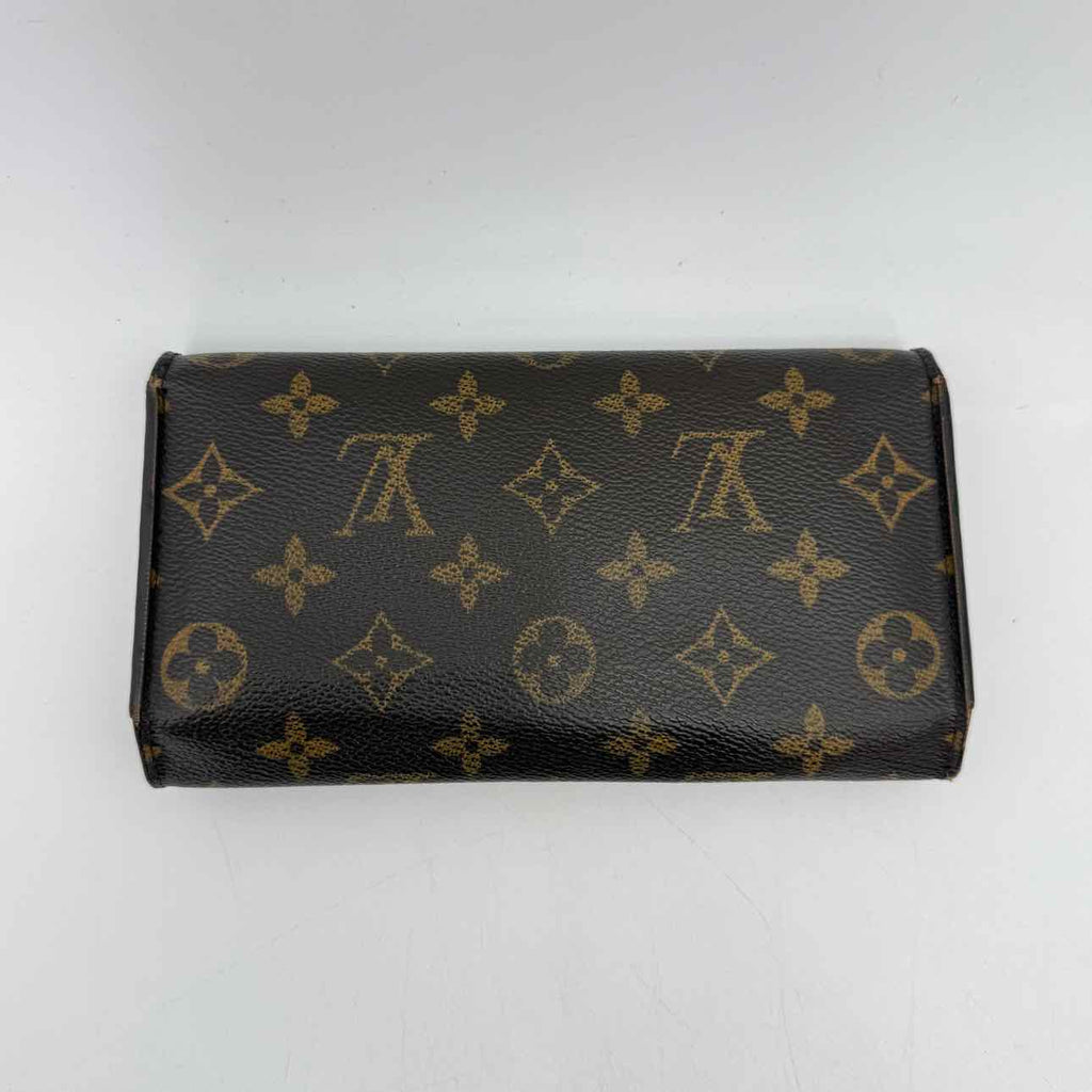 Louis Vuitton Wallet "MONOGRAM" Used Brown