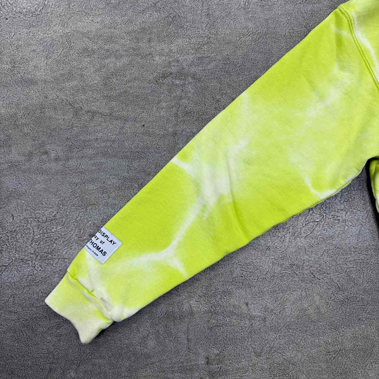 Gallery DEPT. Zip Up "FRENCH" Lime Green Used Size S