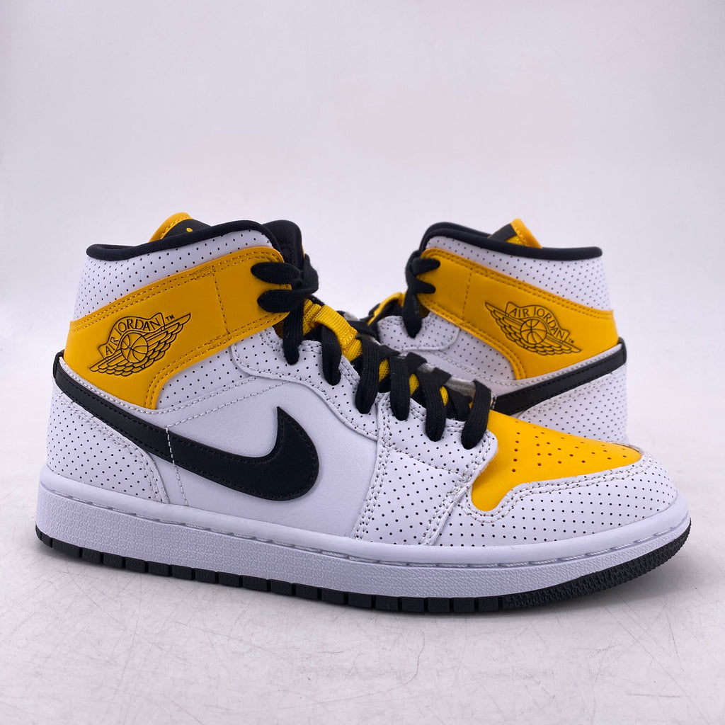 Air Jordan (W) 1 Mid "Laser Orange" 2021 New Size 8.5W