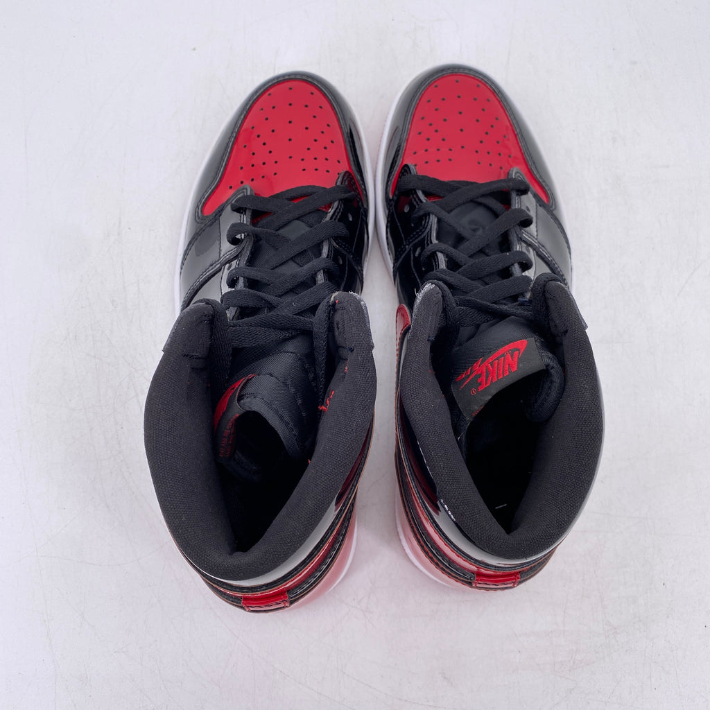 Air Jordan 1 Retro High OG "Bred Patent" 2021 Used Size 10