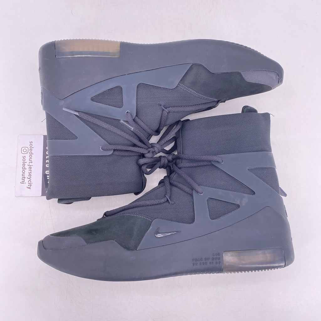 Nike Air Fear of God 1 "Triple Black" 2020 Used Size 12