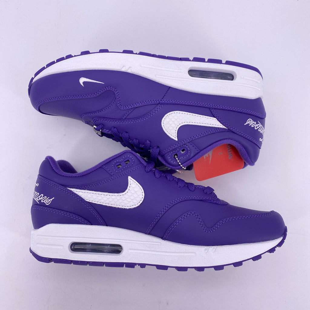 Nike Air Max 1 "Supreme Varsity Purple" 2025 New Size 8.5