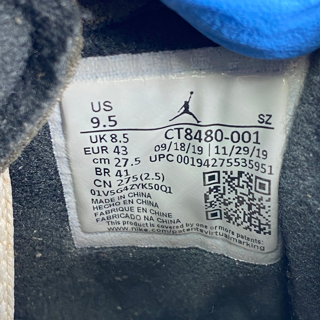 Air Jordan 5 Retro "Ow Black" 2020 Used Size 9.5