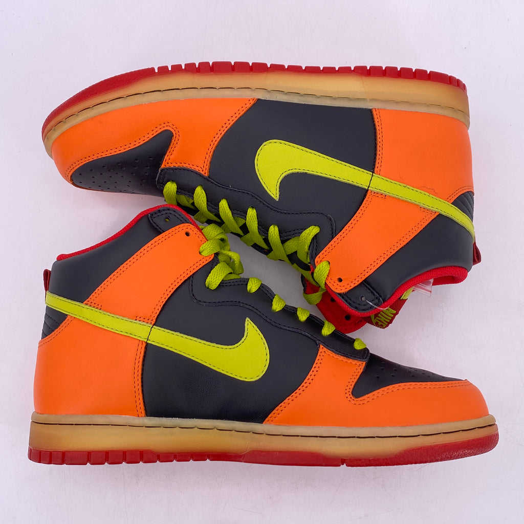 Nike Dunk High "Black Orange" 2007 New Size 9.5