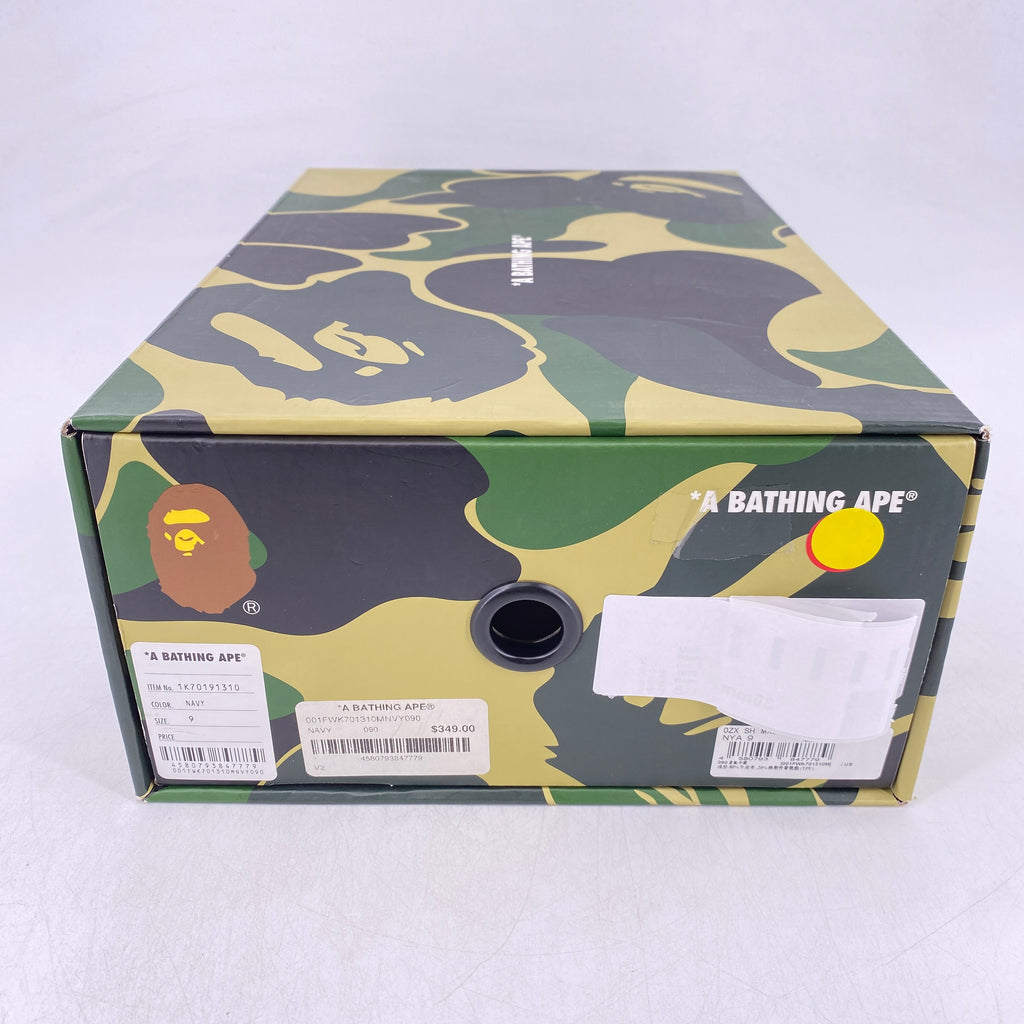 Bape Bapesta OS "Navy" 2024 Used Size 9