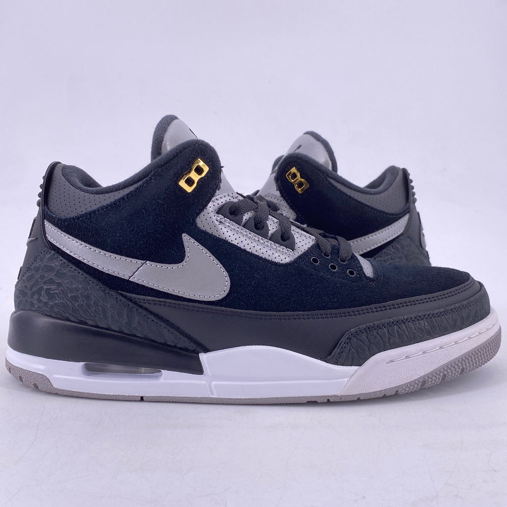 Air Jordan 3 Retro "Tinker Black Cement Gold" 2019 Used Size 11