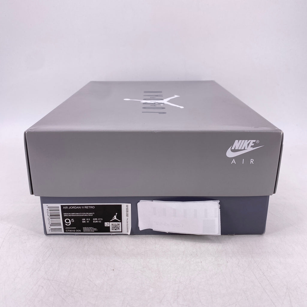 Air Jordan 11 Retro "Cool Grey" 2021 New Size 9.5