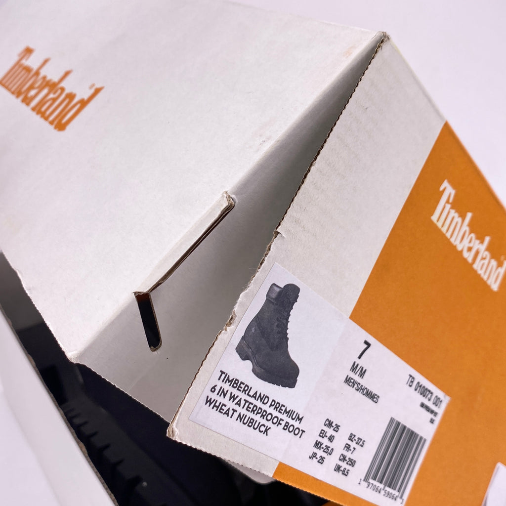 Timberland 6 Inch Boot "Black"  New Size 7