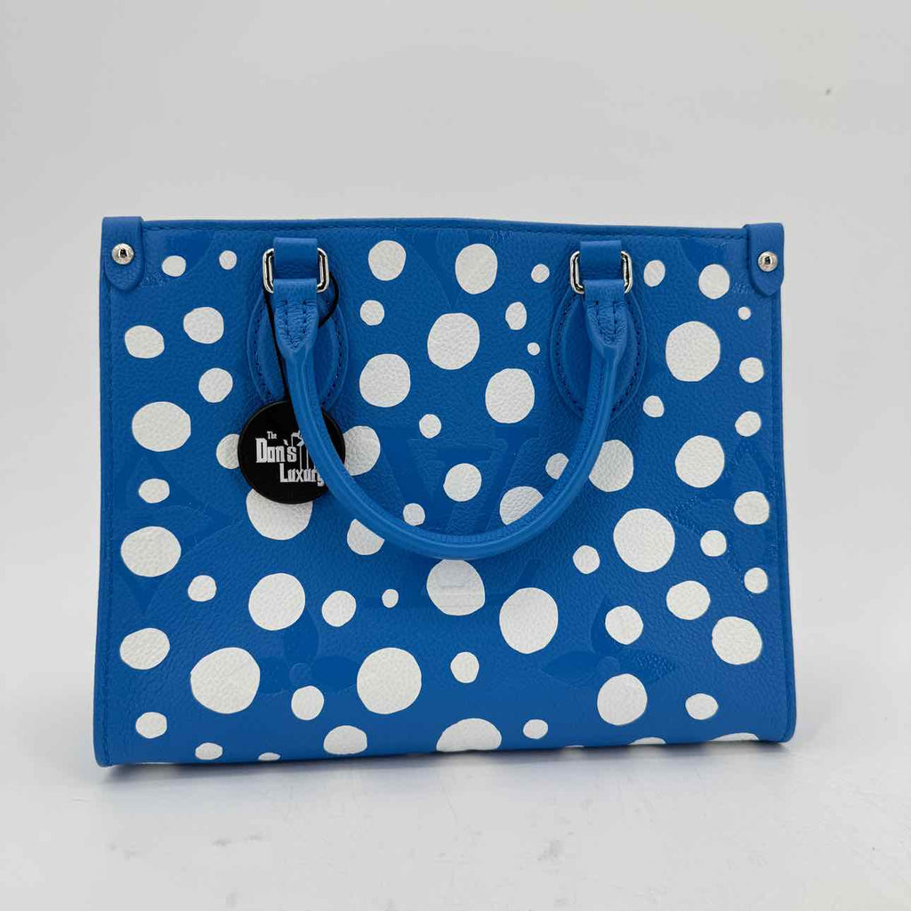 Louis Vuitton Backpack "ONTHEGO YAYOI KUSAMA" New Blue Size PM