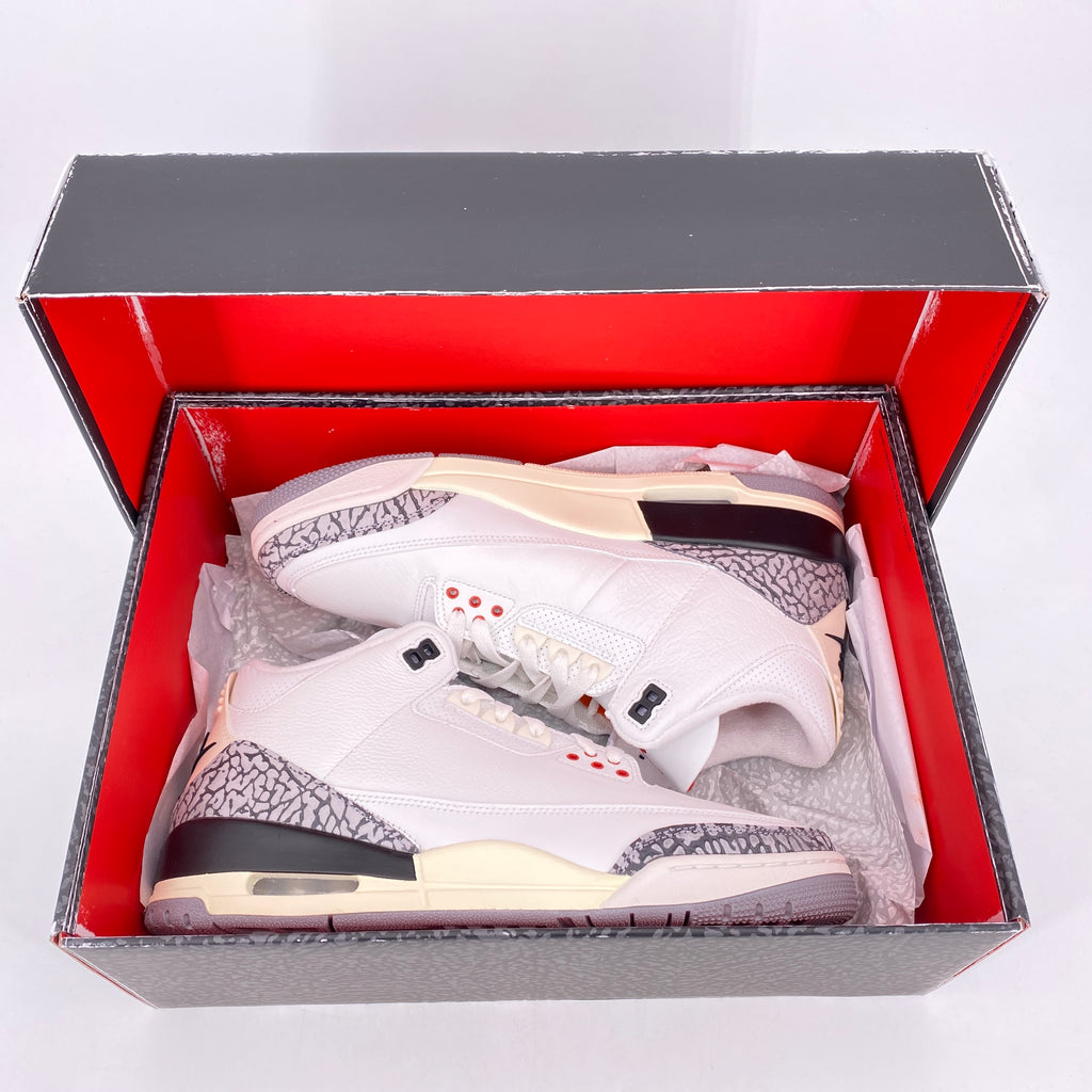 Air Jordan 3 Retro "White Cement Reimagined" 2023 New Size 13