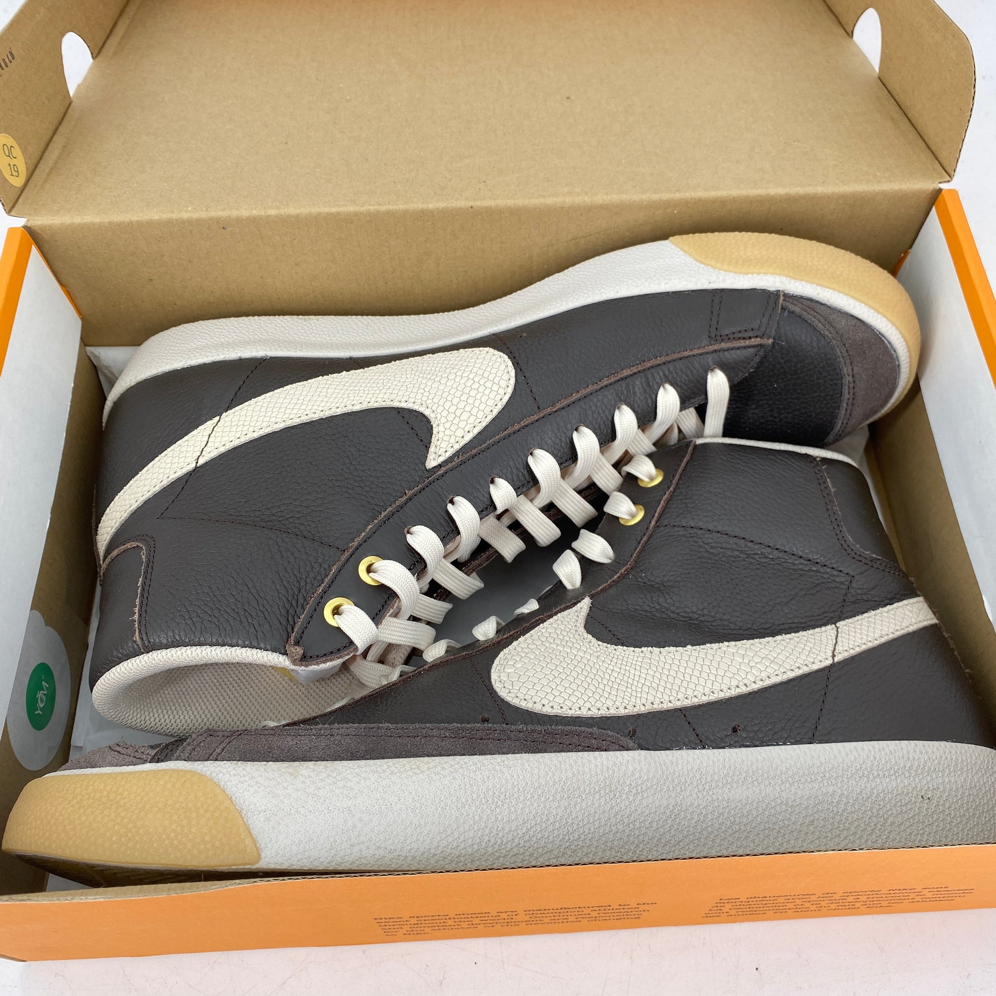 Nike Blazer Mid &quot;Velvet Brown&quot; 2020 Used Size 12