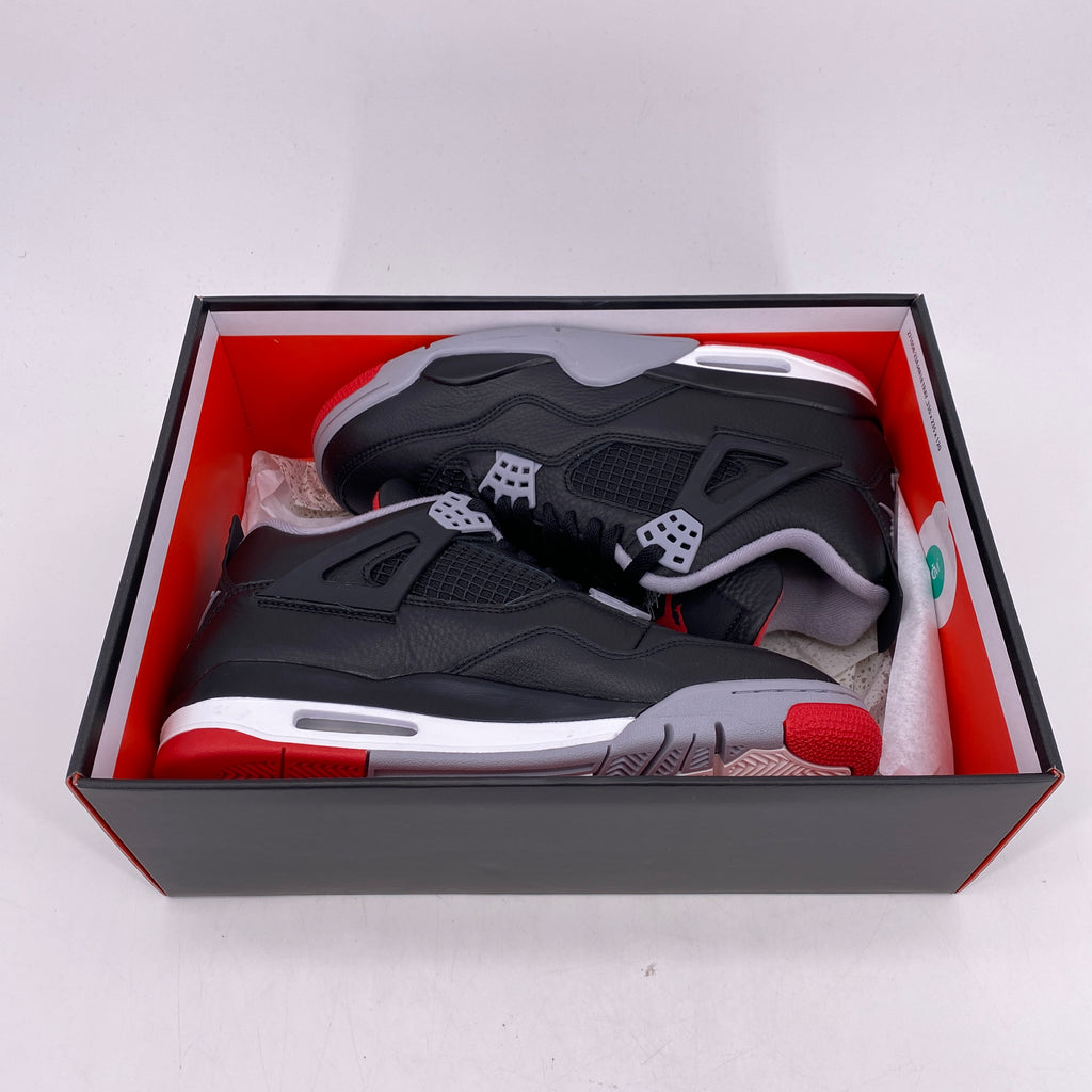 Air Jordan 4 Retro "Bred Reimagined" 2024 New Size 8.5