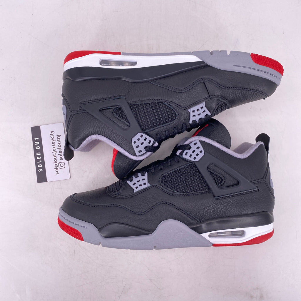 Air Jordan 4 Retro "Bred Reimagined" 2024 New Size 10.5