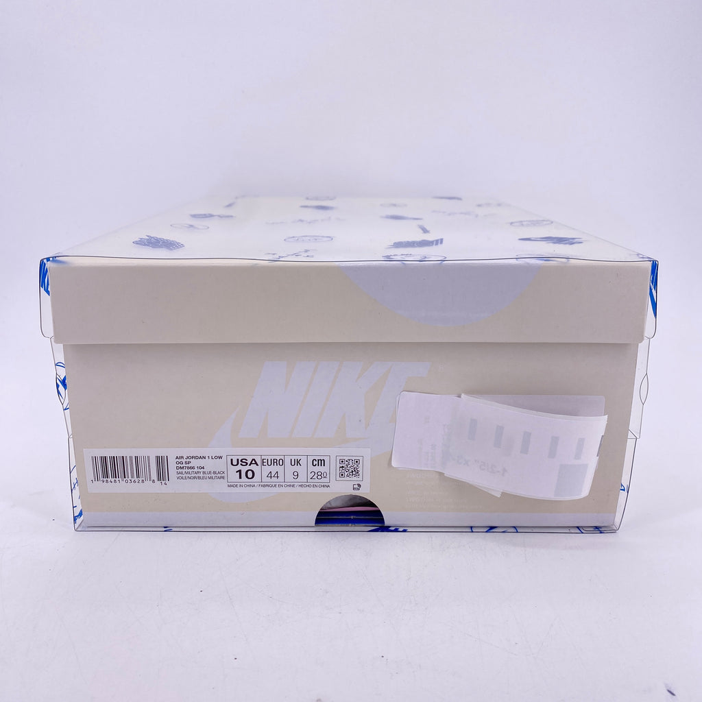 Air Jordan 1 Retro Low "Travis Fragment Military Blue" 2025 New Size 10