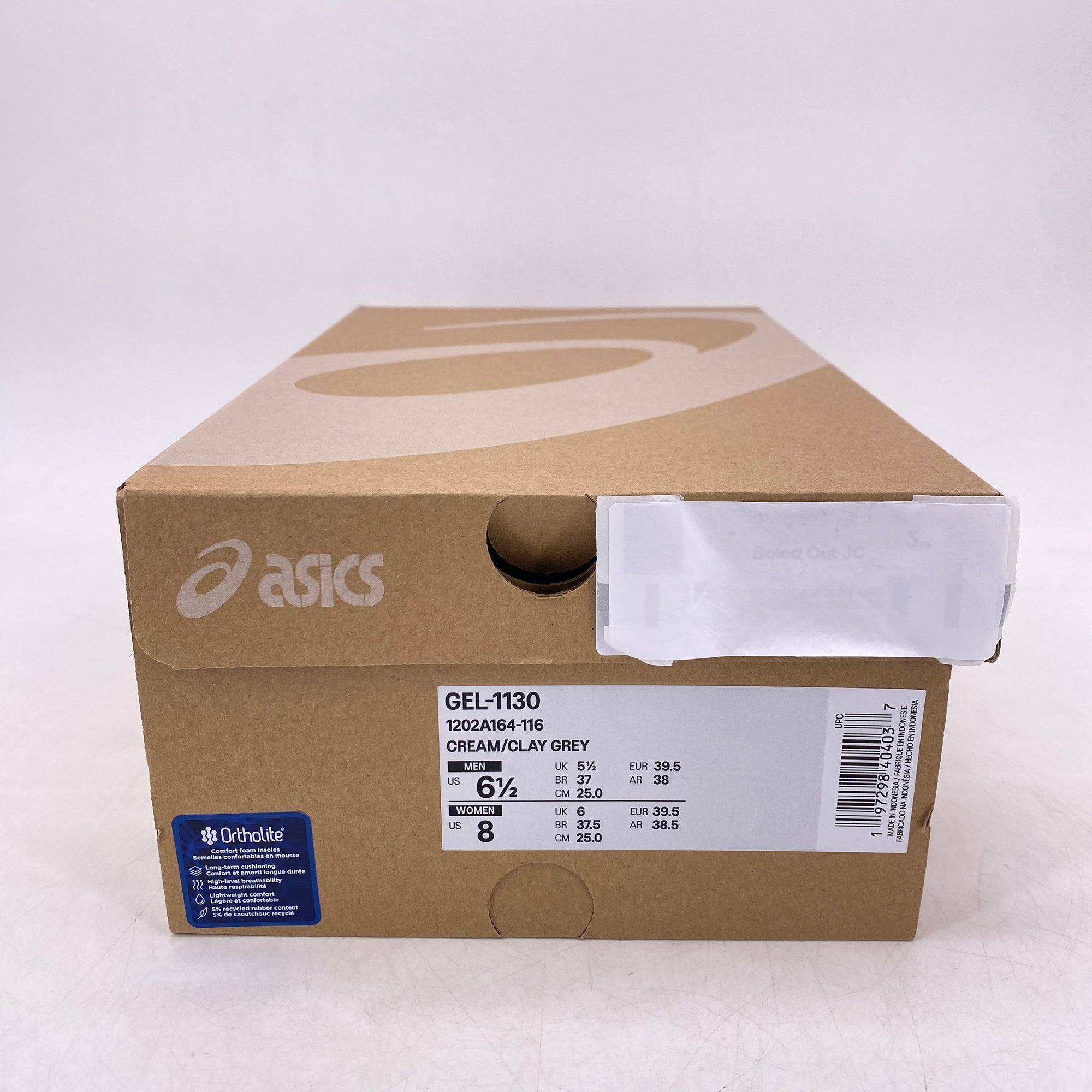 Asics (W) Gel-1130 &quot;Cream Clay Grey&quot; 2024 New Size 8W