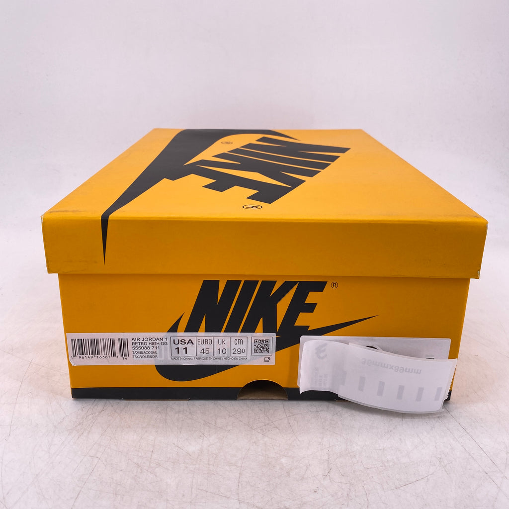 Air Jordan 1 Retro High OG "Taxi" 2022 New Size 11