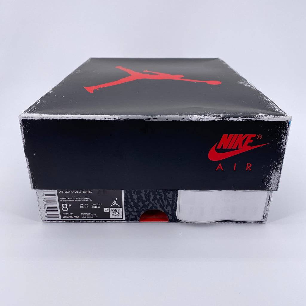 Air Jordan 3 Retro "White Cement" 2023 New Size 8.5