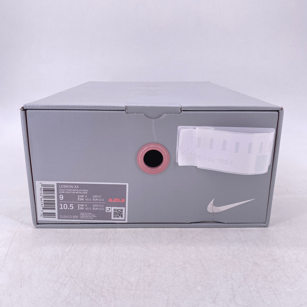 Nike Lebron 20 "Violet Frost" 2022 Used Size 9