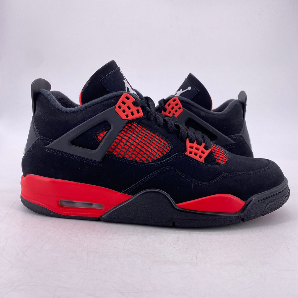 Air Jordan 4 Retro "Red Thunder" 2022 Used Size 11.5