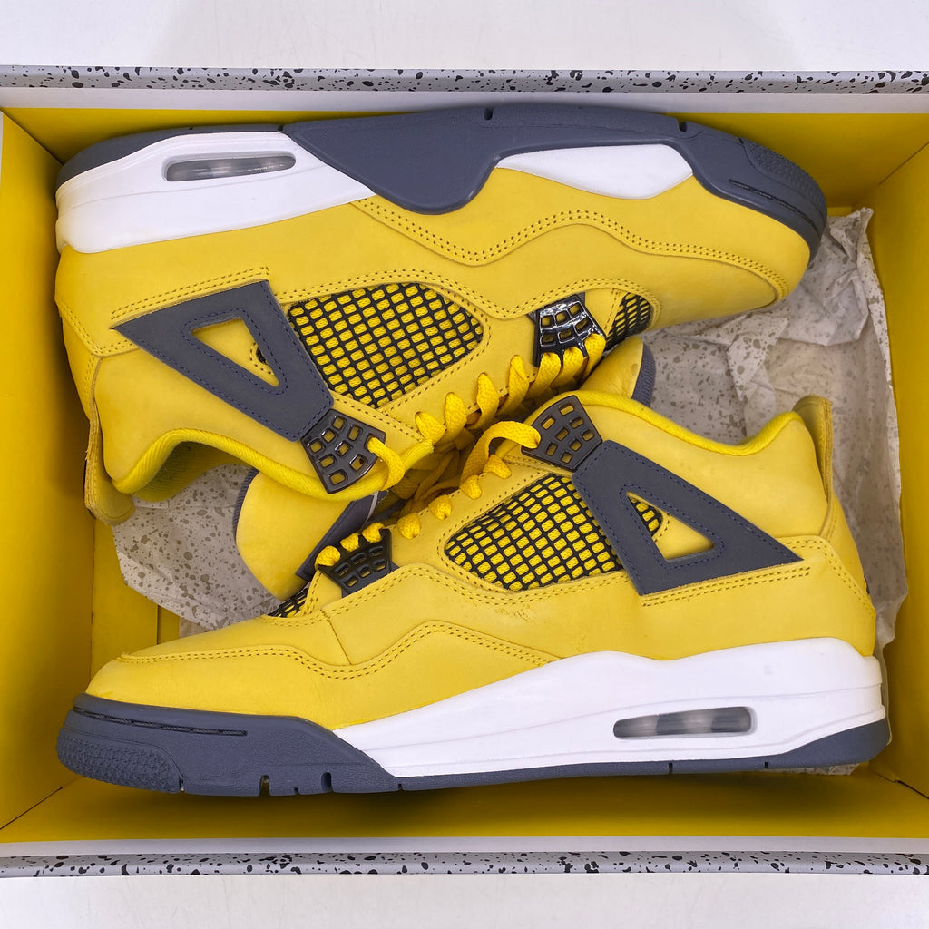 Air Jordan 4 Retro "Lightning" 2021 Used Size 10.5