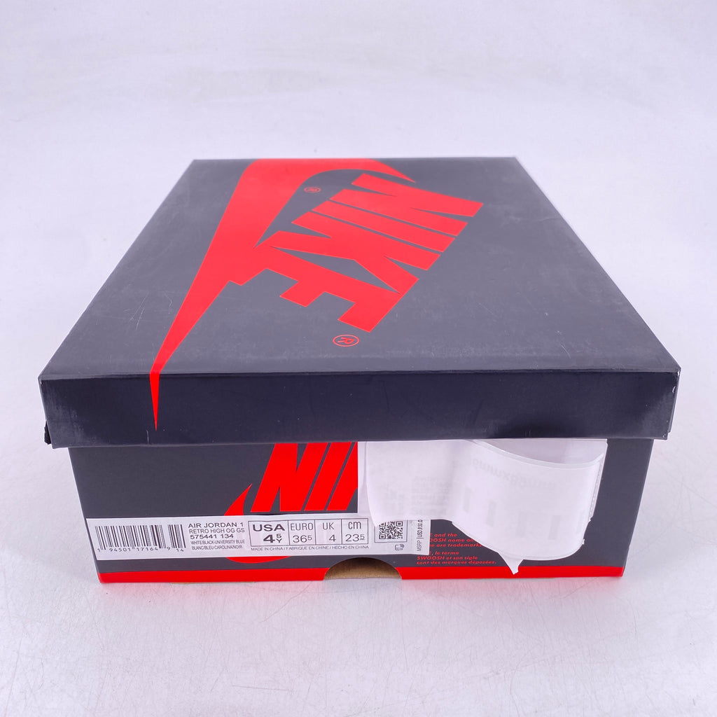 Air Jordan (GS) 1 Retro High OG "University Blue" 2021 New Size 4.5Y