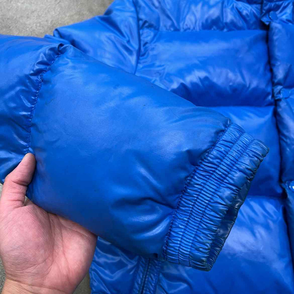 Moncler Jacket "LULE GIUBBOTTO" Blue Used Size 4