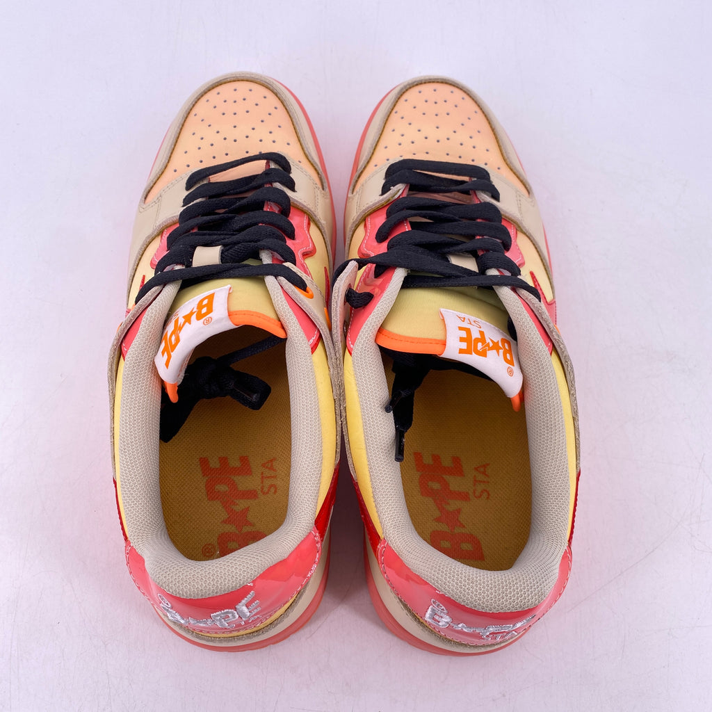 Bape Sk8 Sta "Orange"  Used Size 10