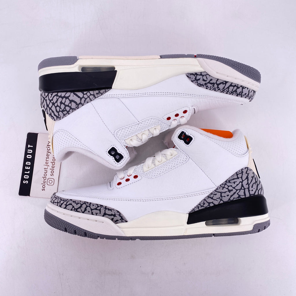 Air Jordan 3 Retro "White Cement Reimagined" 2023 New Size 7.5
