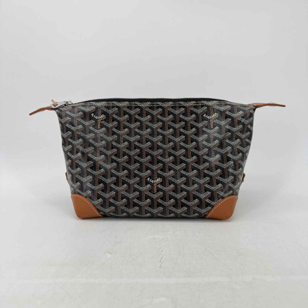 Goyard Pouch "BOEING TROUSSE DE TOILETTE" Used Brown Size 25