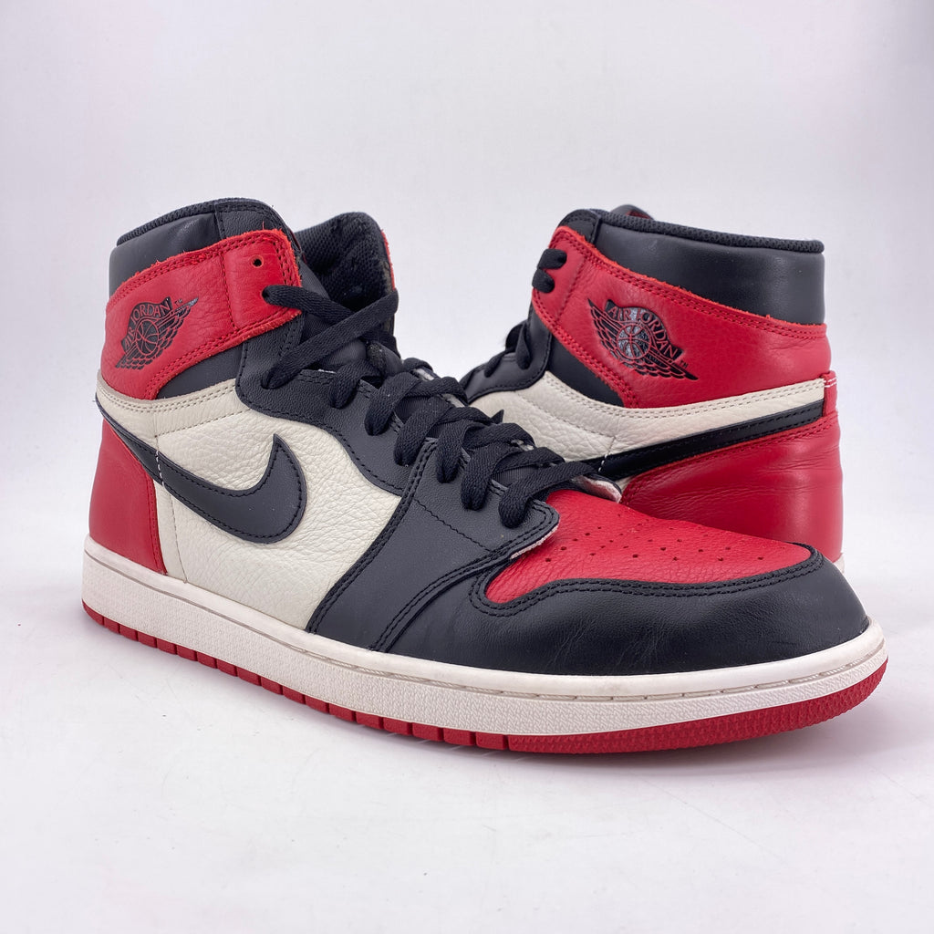Air Jordan 1 Retro High OG "Bred Toe" 2018 Used Size 13