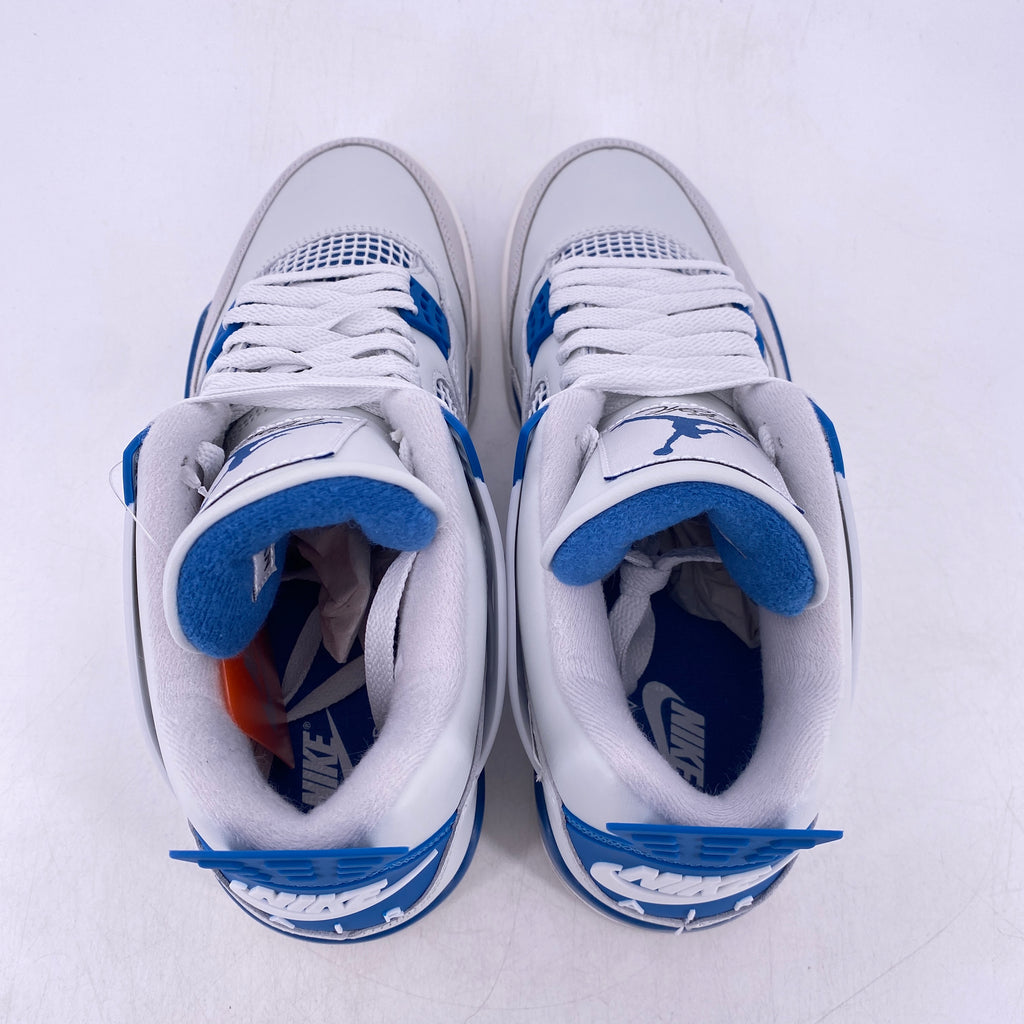 Air Jordan 4 Retro "Military Blue" 2024 New Size 9.5