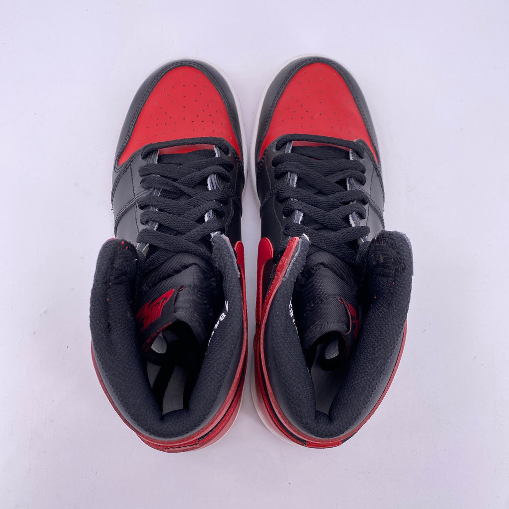 Air Jordan (GS) 1 Retro High "Bred" 2016 Used Size 7Y