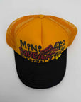 Kapital Trucker Hat "MINI SKIRT FOREVER" New Yellow Size OS