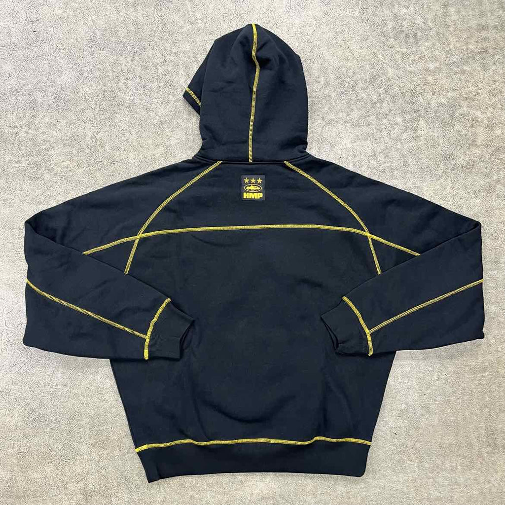 Corteiz Hoodie "HMP V2" Black New Size L