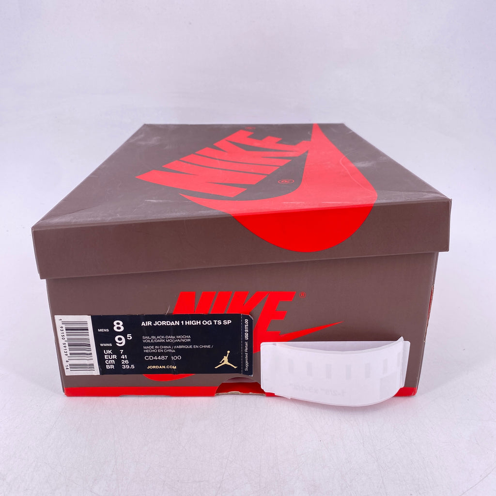 Air Jordan 1 Retro High OG "Travis Scott" 2019 New Size 8
